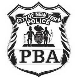 CITY OF NEW YORK, POLICE, PBA logo
