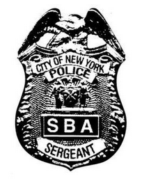 CITY OF NEW YORK POLICE SBA SERGEANT logo