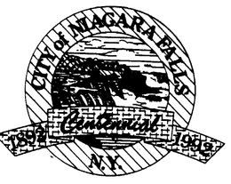 CITY OF NIAGARA FALLS 1892 CENTENNIAL 1992 N.Y. logo