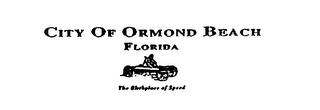 CITY OF ORMOND BEACH FLORIDA THE BIRTHPLACE OF SPEED logo