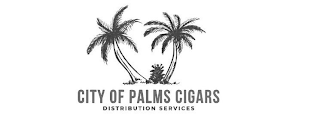 CITY OF PALMS CIGARS DISTRIBUTION SERVICES logo