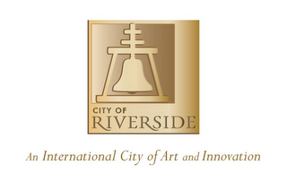 CITY OF RIVERSIDE AN INTERNATIONAL CITY OF ART AND INNOVATION logo