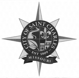 CITY OF SAINT CHARLES MISSOURI - EST 1809 - logo