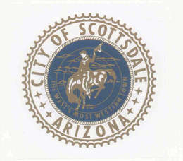 CITY OF SCOTTSDALE ARIZONA THE WEST'S MOST WESTERN TOWN logo