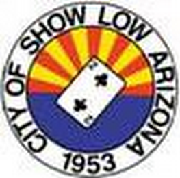 CITY OF SHOW LOW ARIZONA 1953 logo