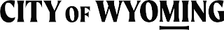CITY OF WYOMING logo