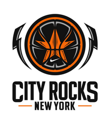 CITY ROCKS NEW YORK logo