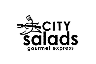CITY SALADS GOURMET EXPRESS logo