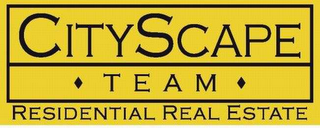 CITY SCAPE TEAM RESIDENTIAL REAL ESTATE logo