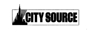 CITY SOURCE logo