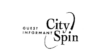 CITY SPIN GUEST INFORMANT logo