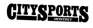 CITY SPORTS MONTHLY logo