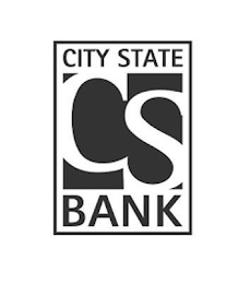 CITY STATE CS BANK logo