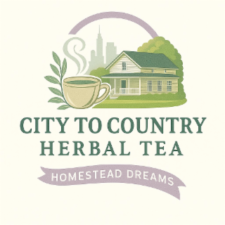 CITY TO COUNTRY HERBAL TEA HOMESTEAD DREAMS logo