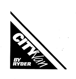 CITY VAN BY RYDER logo