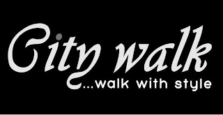 CITY WALK ...WALK WITH STYLE logo