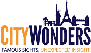 CITY WONDERS FAMOUS SIGHTS UNEXPECTED INSIGHT logo