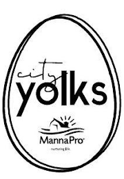 CITY YOLKS MANNA PRO NURTURING LIFE. logo