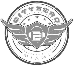 CITY ZERO MIAMI REPUBLIC CITY ZERO REPUBLICA DE CITY ZERO BP logo