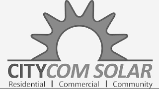 CITYCOM SOLAR RESIDENTIAL COMMERCIAL COMMUNITY logo