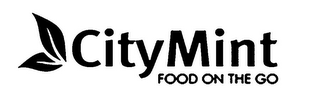 CITYMINT FOOD ON THE GO logo