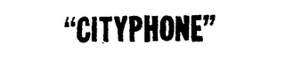 "CITYPHONE" logo