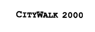 CITYWALK 2000 logo