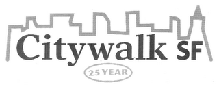 CITYWALK SF 25 YEAR logo
