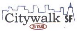 CITYWALK SF 25 YEAR logo