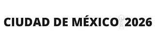 CIUDAD DE MÉXICO 2026 logo