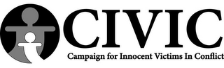 CIVIC CAMPAIGN FOR INNOCENT VICTIMS IN CONFLICT logo