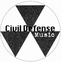 CIVIL DEFENSE MUSIC logo