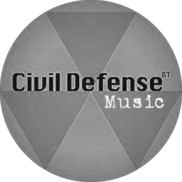 CIVIL DEFENSE MUSIC BT logo