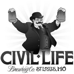 CIVIL LIFE BREWING CO. ST. LOUIS, MO logo