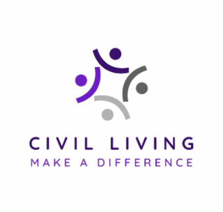 CIVIL LIVING MAKE A DIFFERENCE logo