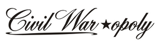 CIVIL WAR-OPOLY logo