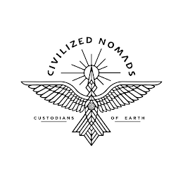 CIVILIZED NOMADS CUSTODIANS OF EARTH logo