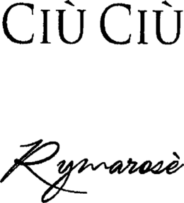 CIÙ CIÙ RYMAROSÉ logo