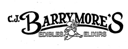 C.J. BARRYMORE'S EDIBLES ELIXIRS logo