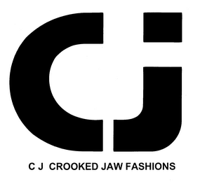 CJ C J CROOKED JAW FASHIONS logo
