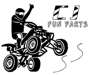 CJ FUN PARTS logo