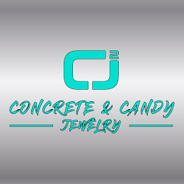 CJ2 CONCRETE & CANDY JEWELRY logo