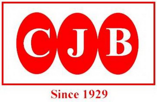 CJB SINCE 1929 logo