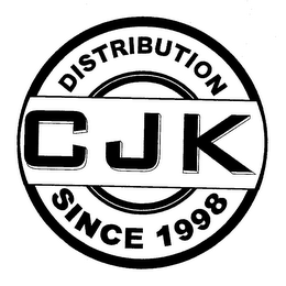 CJK DISTRIBUTION SINCE 1998 logo