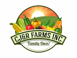 CJ&R FARMS INC. FAMILY OWN! logo