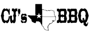 CJ'S BBQ logo