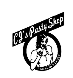 CJ'S PASTY SHOP A MEAL IN A CRUST logo