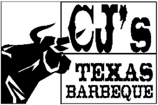 CJ'S TEXAS BARBEQUE logo