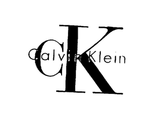 CK CALVIN KLEIN logo