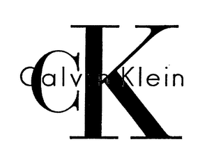 CK CALVIN KLEIN logo